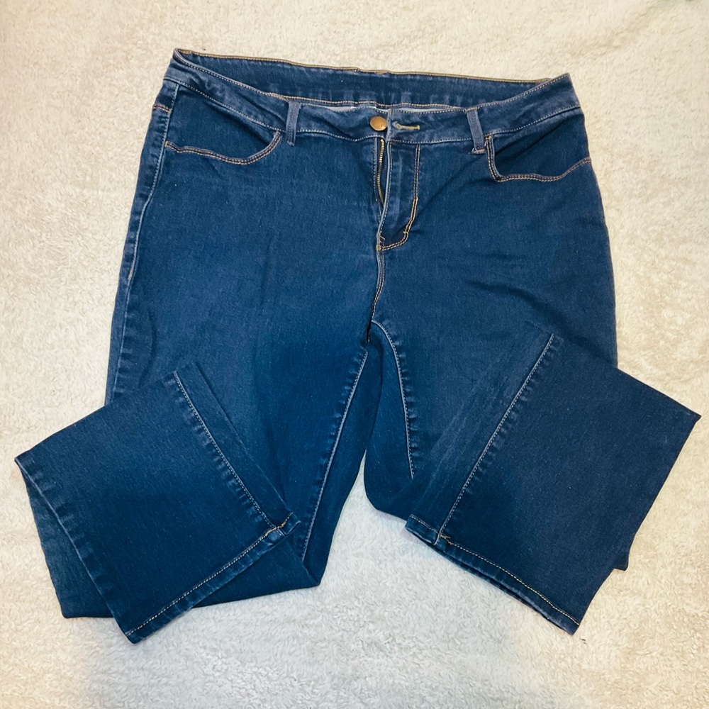 Faded Glory Women's Blue Jeans Plus Size